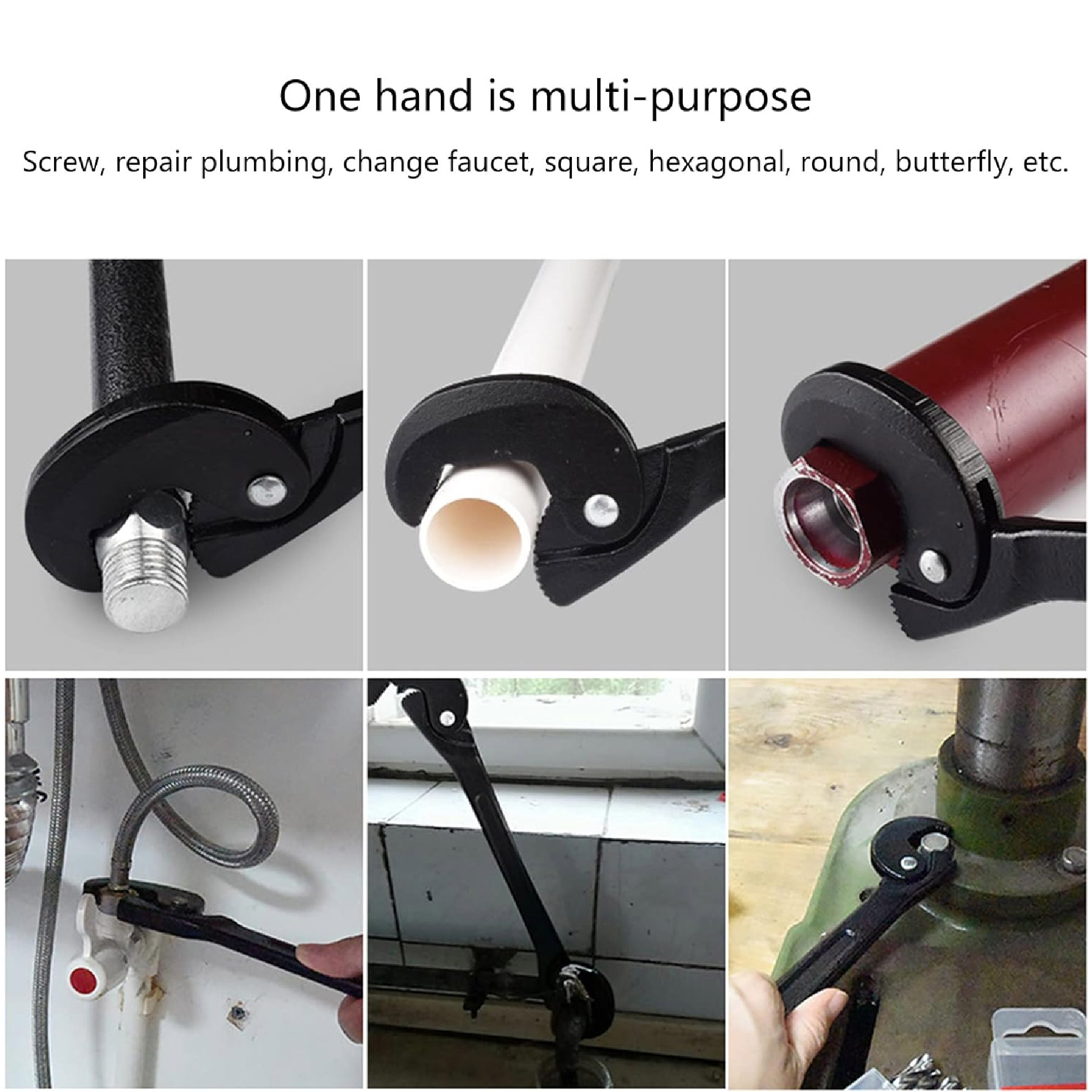 Miniatura 6 de Llave Doble Multiusos Universal Tipo C